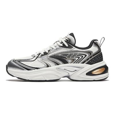 Bequeme Vielseitige Rutschfeste Langlebige Low-Top Freizeitschuhe Herren Sneaker Weiß Silber Schwarz 112438893-5