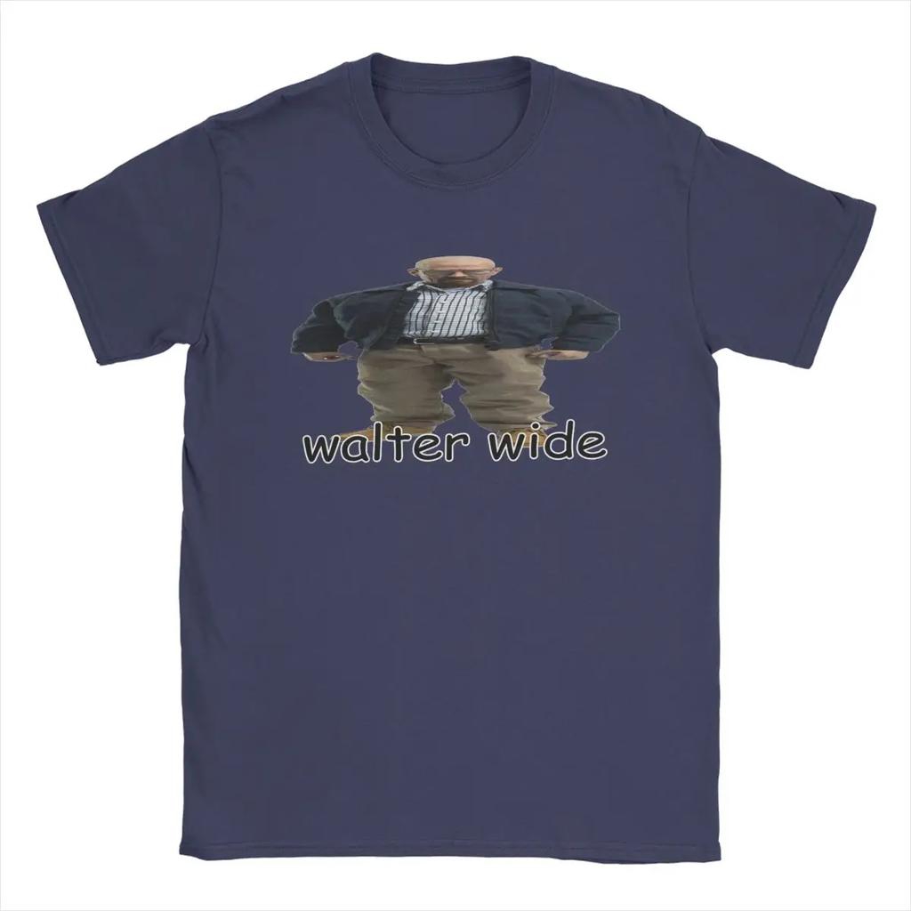 T-Shirts Walter Wide Breaking Bad Awesome Cotton Tee Shirt Short Sleeve T Shirts O Neck Clothing Gift Idea