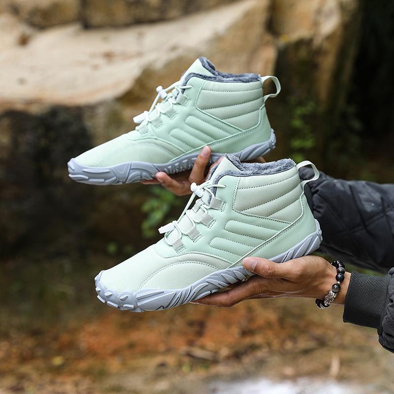 Zimní sněhule Dámské boty Protiskluzové Ležérní Teplé Pohodlné Vysoké boty Pánské Plyšové Ploché Odolné Venkovní Turistické boty Pánské
