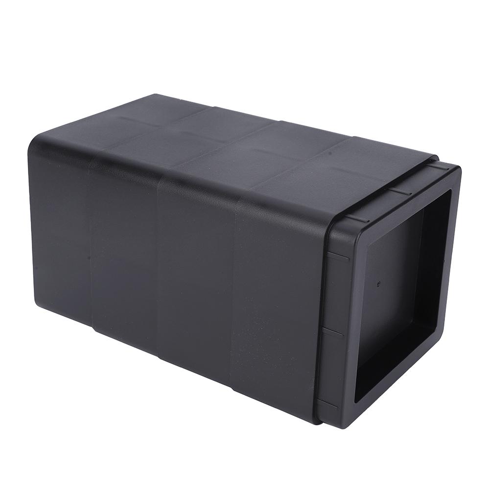 4 шт. Прямоугольная накладка для увеличения высоты дивана Черный матовый ПП пластик Мебельная фурнитура 2 дюйма