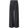 GIOVANNI VALENTINO Women's Brushed Wide-Leg Straight Trousers