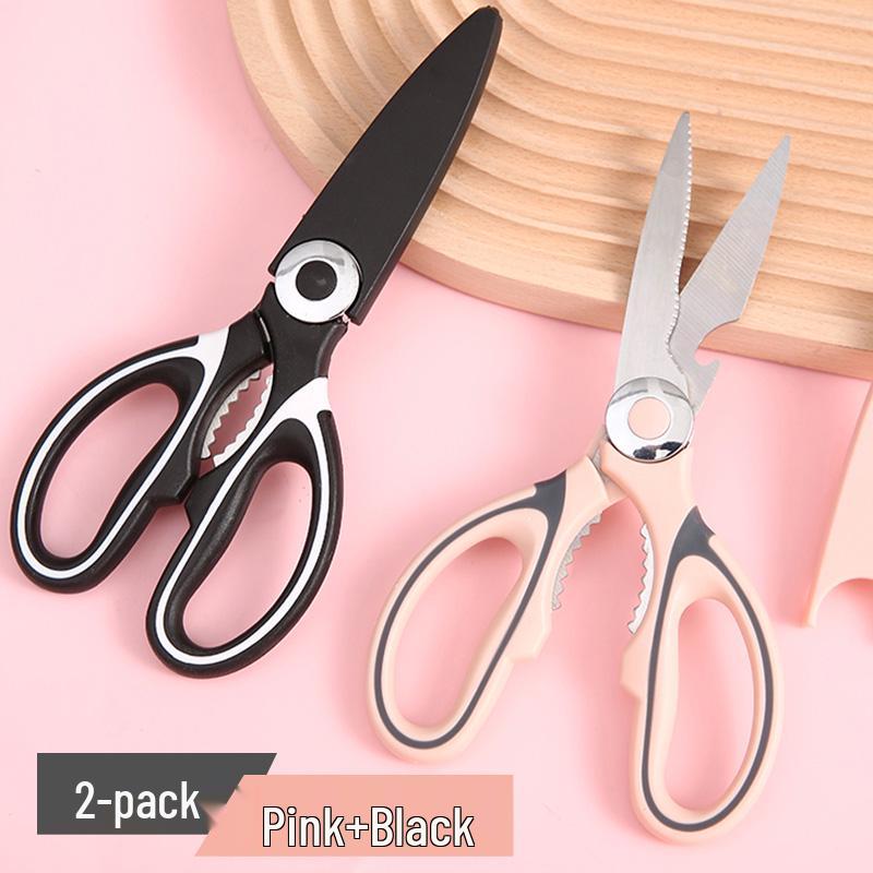 Multi-Functional Stainless Steel Kitchen Scissors for Cutting Meat, Chicken Bones & Nuts