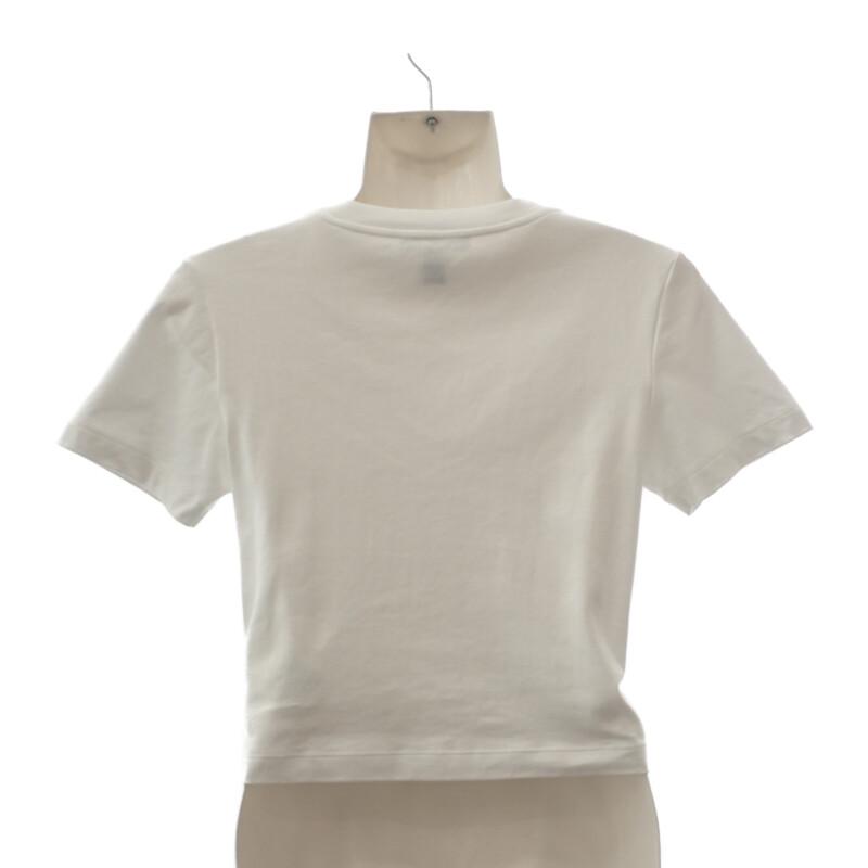 Louis Vuitton 1AHJHR XS Short Sleeve T-shirt White Cotton Women