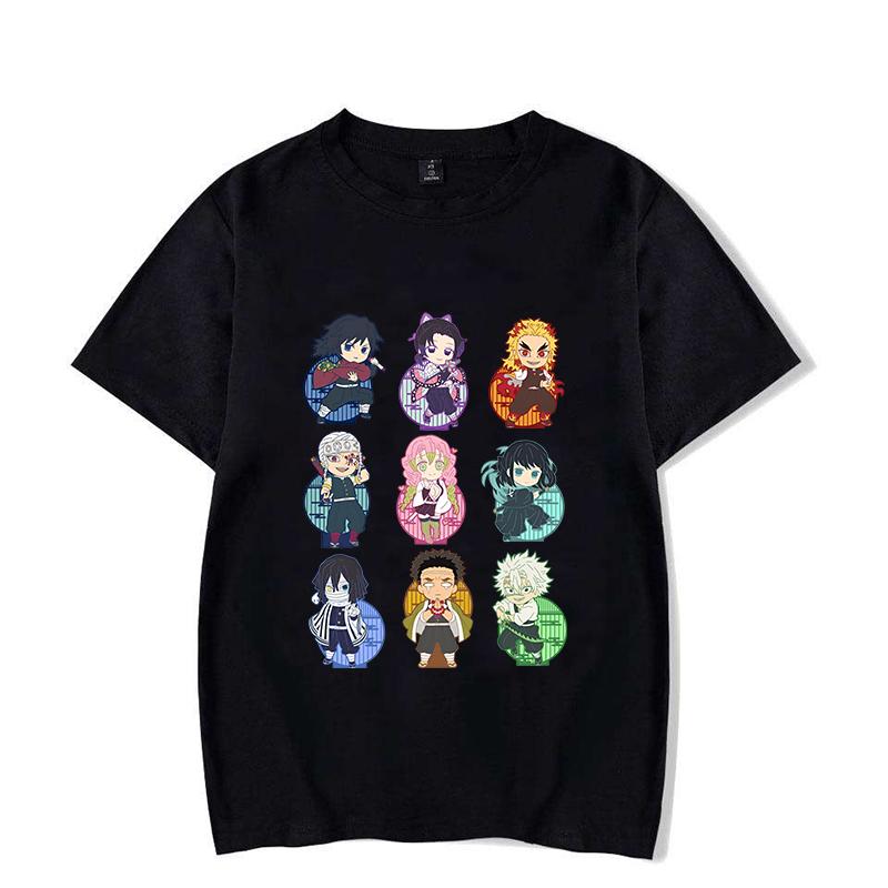 New Fashion T Shirt Funny Anime Cartoon Print T Shirt Anime Graphic Tee Shirt Unisex Casual Plus Size Tops