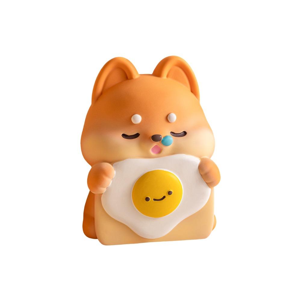 Resistant Fall Cartoon Dog Money Box Vinyl Saving Box Animal Figurines Money Boxes  Children Use