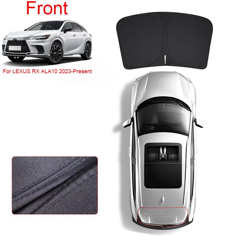 Car Black Windows Privacy Sunshade For LEXUS RX AL20 ALA10 2016-2026 Anti-UV Heat Insulation Protect Cover Interior Accessories