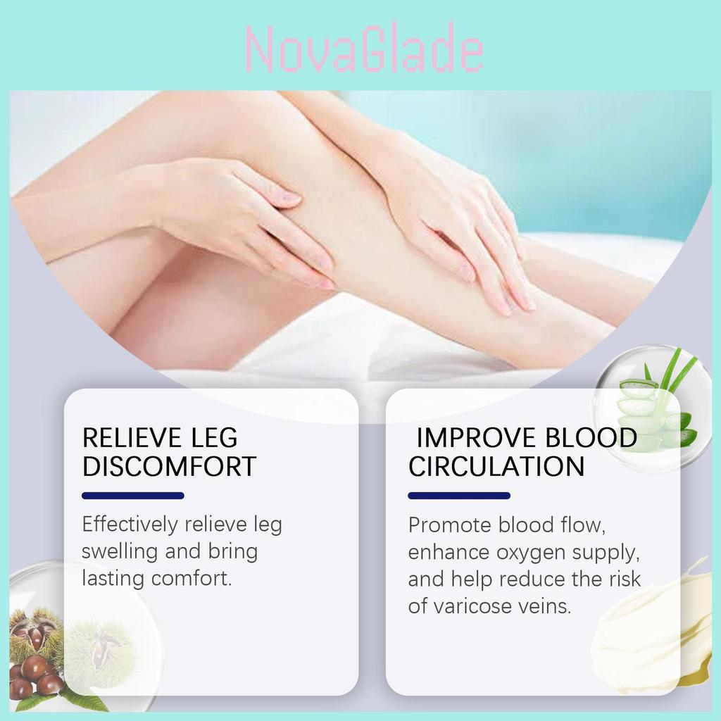 Wiyun Leg Care Cream Nourishing Moisturizing Formula For Daily Body Care Relief