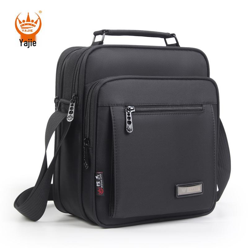 

New Waterproof Oxford Canvas Men s Crossbody Bag - Multi-Layer Casual Shoulder Handbag