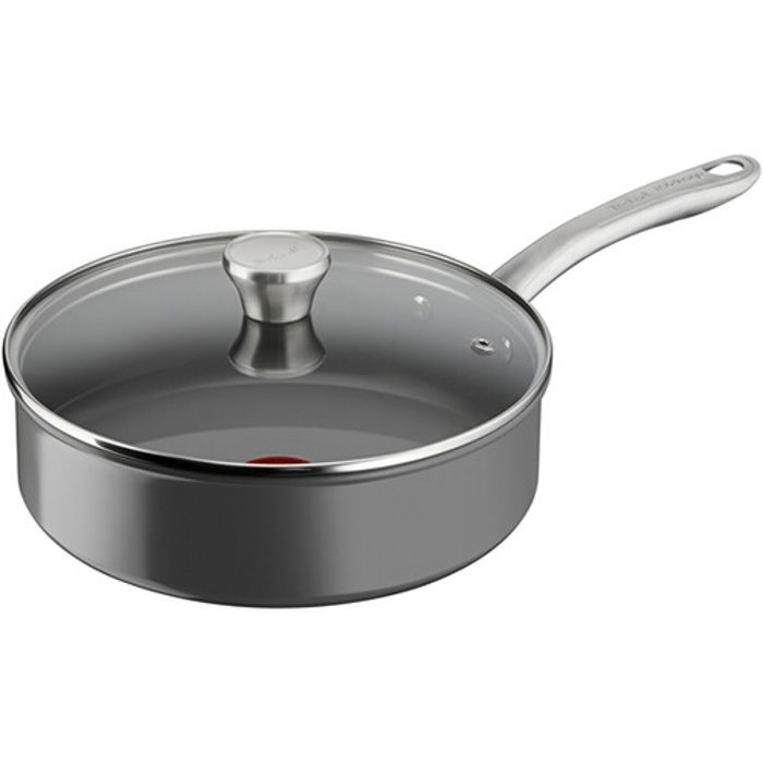 Tefal Sauteuse Renew+ éco-conçue C4243253 Gris Hippo Iron 24 cm - 3168430347755