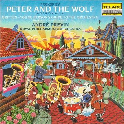 CD SERGEI PROKOFIEV, BENJAMIN BRITTEN - Prokofiev: Peter And The Wolf / Bri CD80126 Telarc US Classical Used