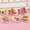DIY Resin Accessories Kit: Dim Sum Platter, Cream Glue, Phone Case Pendant, Keychain, Hair Clip Materials