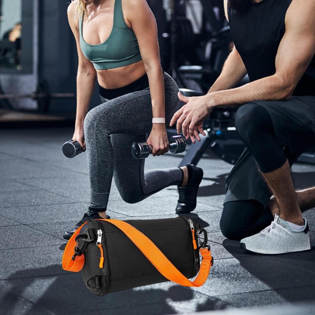 Crossbody Bag Gym Lightweight Practical Smooth Zip Travel Purse Daypack for Hiking Outdoor