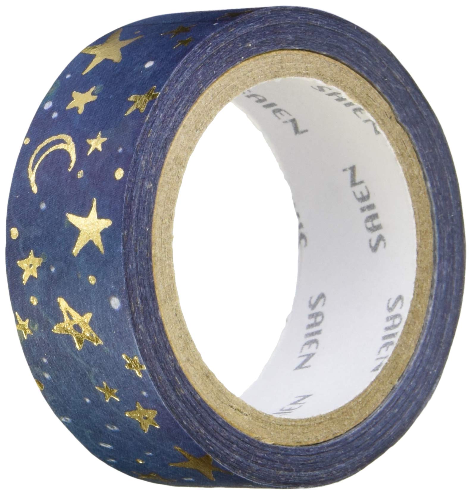 Kamiiso Sangyo Masking Starry 15mm x Tape, Sky, 7m, UR-3001