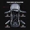 2Pcs Led HD Car Door Welcome Light Projector Lamps For Lexus ES300 RX330 RX300 GS300 IS250 IS200 CT200h IS300 NX RX LX GX GS