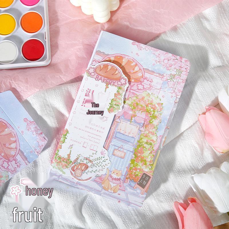 Mu Ran Cute Illustration Student Diary Backpack