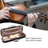 4/4 Size Violin Box with Hygrometer and Hardshell Violin Storage Case