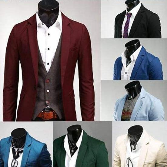 Bunte Langarmjacke, formelle Gentleman-Oberbekleidung, schlanke Einknopfjacke, Oraora, älterer Bruder, dünner, stilvoller Blazer für alle Jahreszeiten