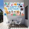 Süße Katze Hund Haustier Tier Hintergrund Kindergeburtstag Babyparty Haustierthema Party Banner Porträtfotografie Hintergrund Dekor Requisiten