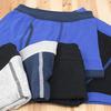 Boxer Set of Front Japan Size 160 To Japanese Size [GARO] Boys' Briefs, 5, Simple, Opening, Boys, Blue, Black, Gray, (Equivalent 160)