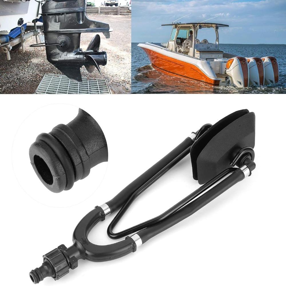 ABS & Rubber Outboard Motor Flusher Dual Water Feed Outboard Engine Flushing Kit  Outboard Flushing