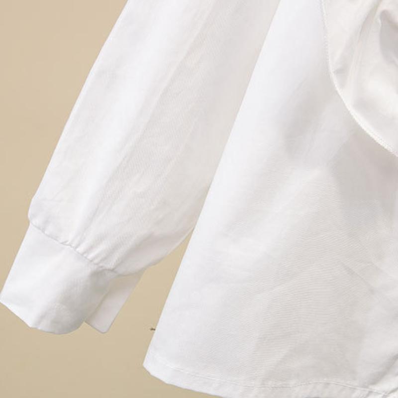 Girls Uniform Clothes Shirt Suit Spring Autumn Long Sleeve White Shirt + Skirt Graduation Class Uniform Preppy Style for Student