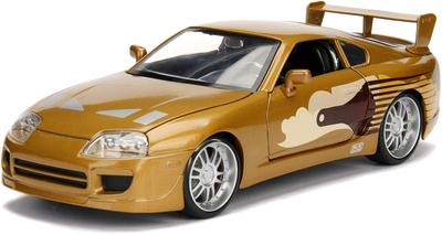 JADATOYS Fast Furious Diecast Car SLAP TOYOTA SUPRA 124 & JACK'S [Item]