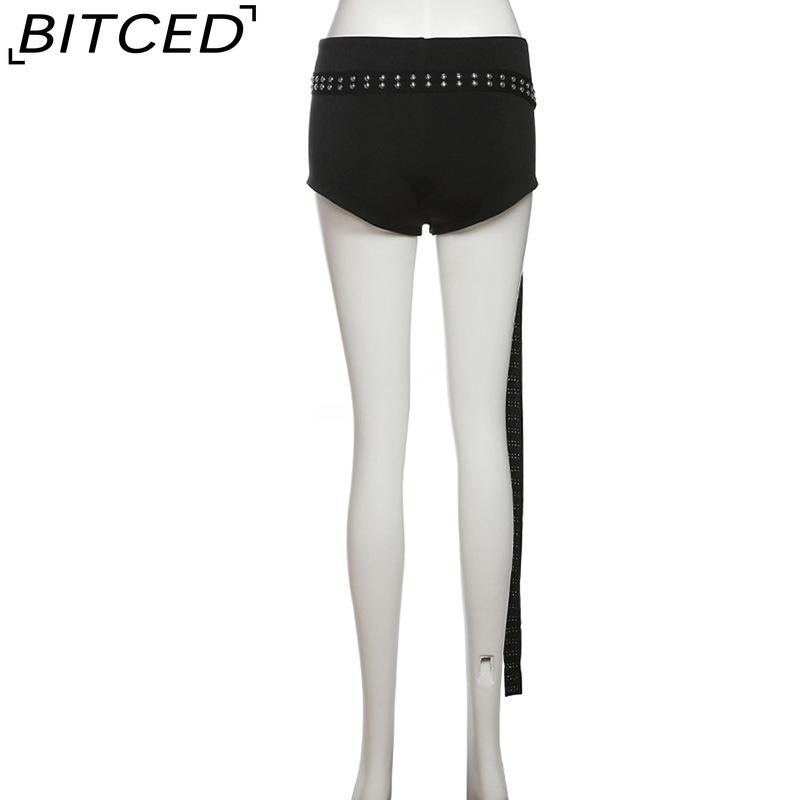 BITCED Summer Fashion Design: Off-the-Shoulder Fitted Top and Trendy Shorts Set for Women