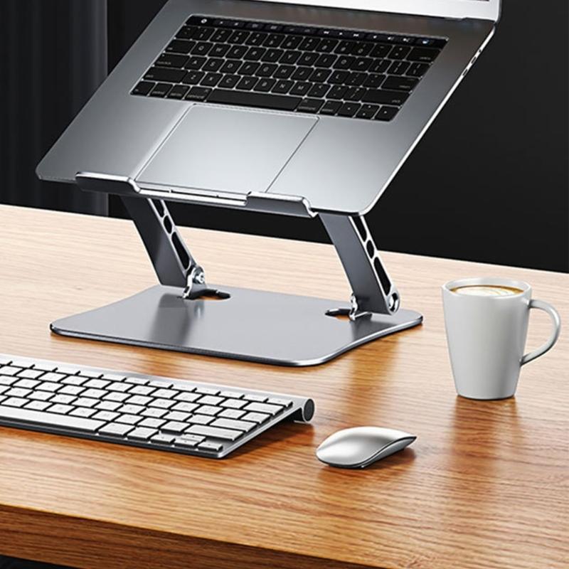 Aluminium Tablet Holder Stand Portable Foldable Desktop Bracket Support Stand For Tablet Laptop Desktop Holder
