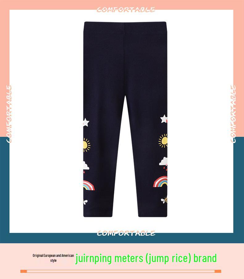 2026 Spring Girls' New Arrival Leggings - Long Pants for Spring Outerwear