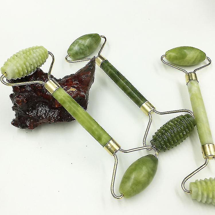 Anti-aging Jade Stone Massage Roller Facial Relaxation, Slimming Tool, Natural Face Body Healthy Cold Therapy Roller