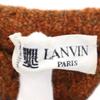 Lanvin Lata 80. 90. Wyprodukowano we Włoszech Stary kombinezon z uchwytem Sweter z długim rękawem dzianinowy Męski Używany