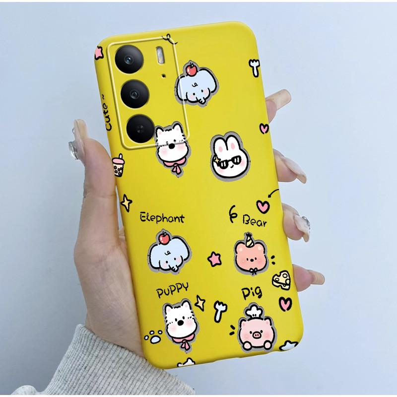 For Realme C75 Case Cute Cartoon Panda Soft Silicone Cases For Realme C 75 C75 C75x RealmeC75 4G Cover Bumper 6.72" ShockProof