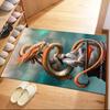 Gothic Style Floor Mat Perfect for Game Room Outdoor Study room Dormitory Antislip Carpet Decorate Offices