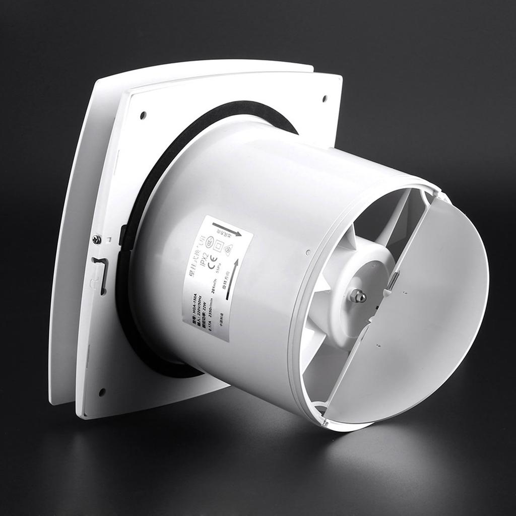 Kitchen Bathroom Ceiling Wall Mounted Ventilation Exhaust Fan Home Ventilating System