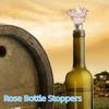 Bar Tools Leak Proof Rose Bottle Stoppers Decorative Keep Fresh Wine Bottle Plug Resin Wine Preservation Stoppers Wedding Events