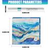 Acrylic Marker 12/24/36/48 Color Acrylic Paint Pen Brush Tip Marker for Painting On Paper Wood Glass Fabric Metal Stone