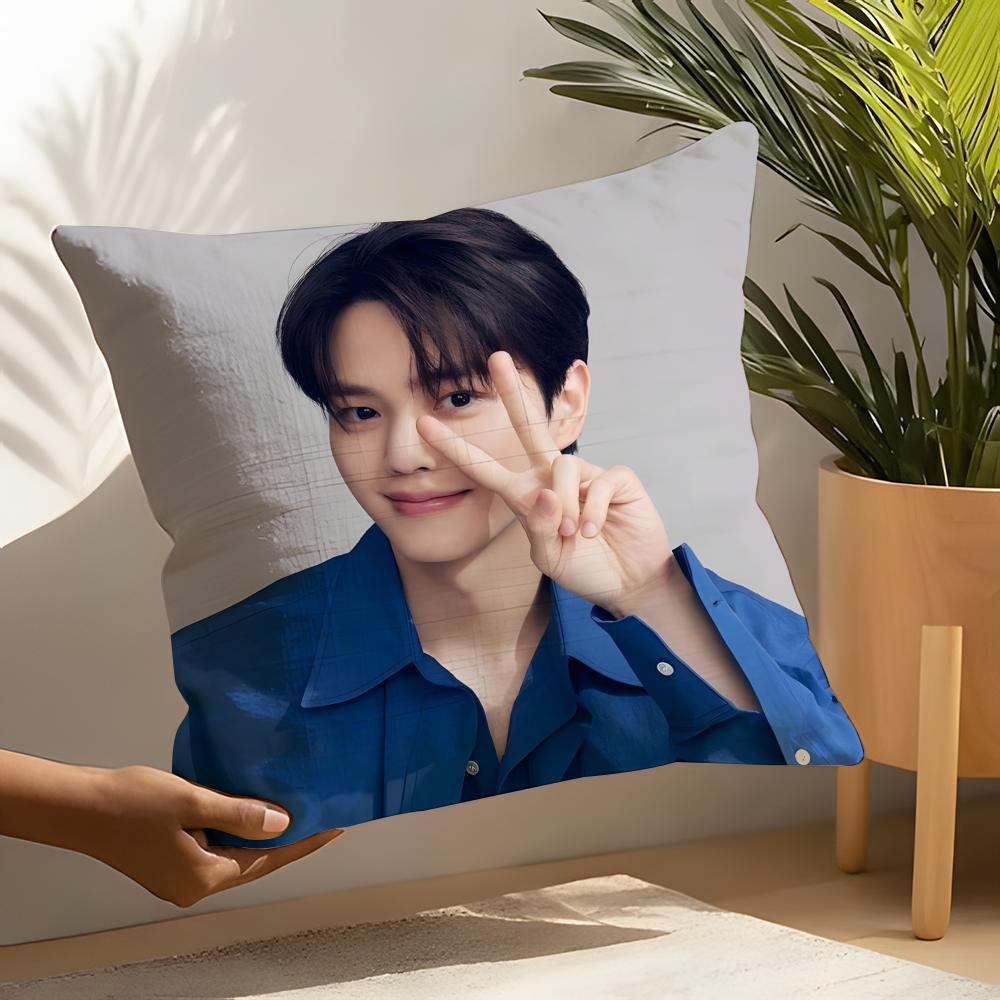 Popular stars Ssong KkangS Pillow Case Home Living Room Decoration Linen Pillow Cases Cushion Cover 30X30cm