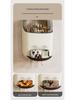 Wall-Mounted Multi-Functional Chopstick Holder: Moisture-Proof, Lid-Draining Luxury Storage Rack.