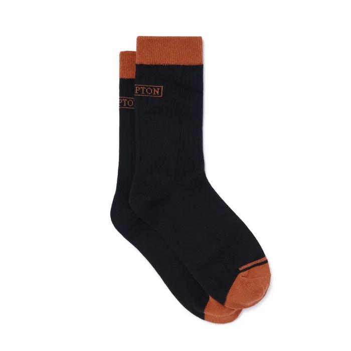 BROMPTON LOGO SOCKS - BLACK (P245ASO205)