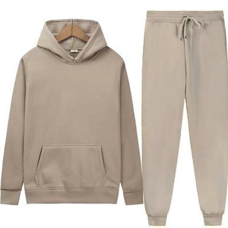 

Жіночі модні однотонні комплекти. Теплі толстовки з капюшоном і довгі штани. Вільний жіночий спортивний костюм. Спортивний одяг. Комплекти з двох предметів. 3XL