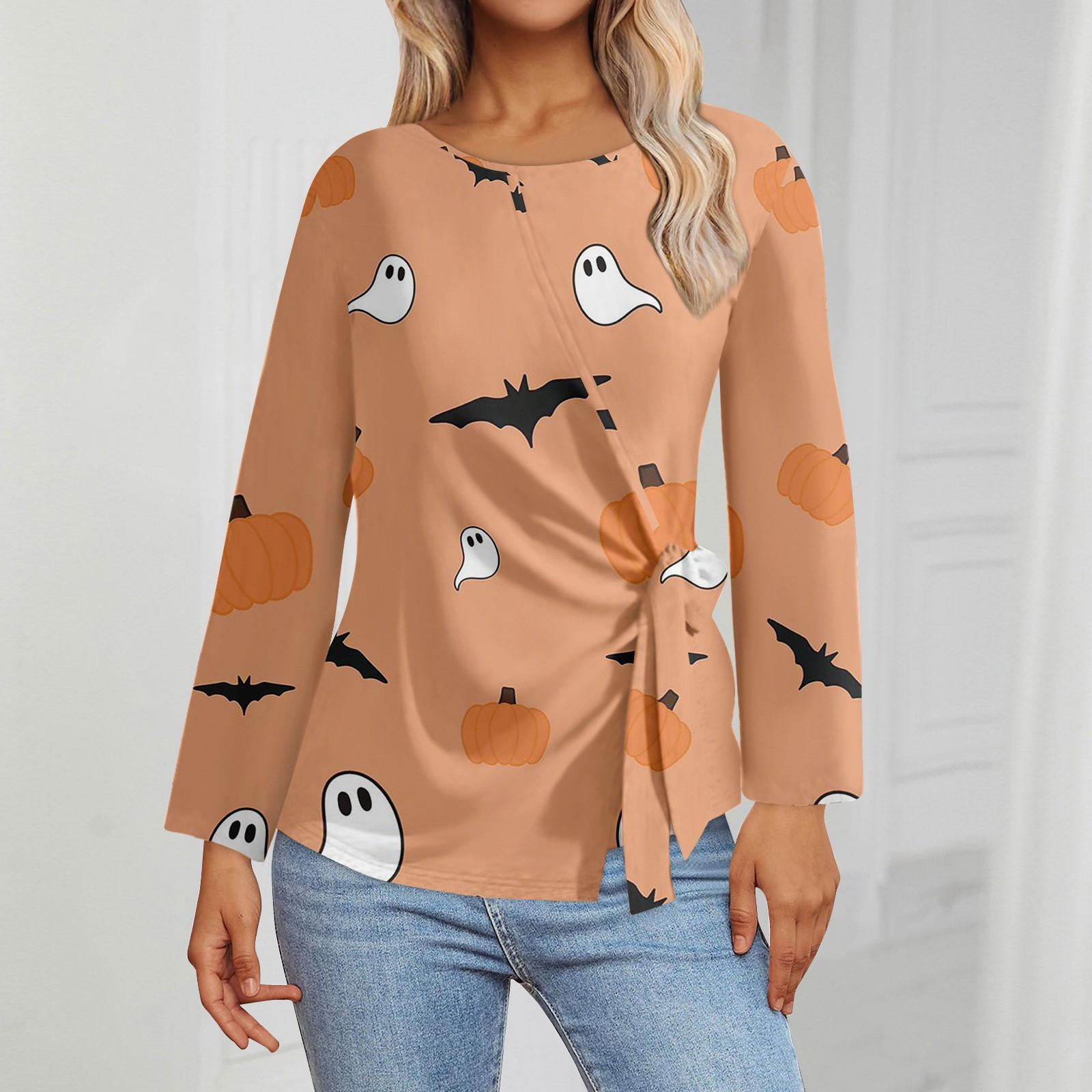 Женские топы с длинным рукавом Летние асимметричные футболки Приталенные повседневные — фото 3