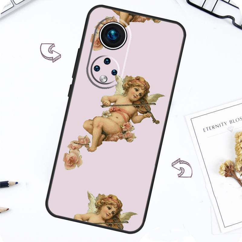 Renaissance Angels In Sky Case For Honor Magic 7 5 6 Lite Honor 200 Pro X8b X9a X8a X8 X9 X9c X9b 50 70 90 Lite Cover