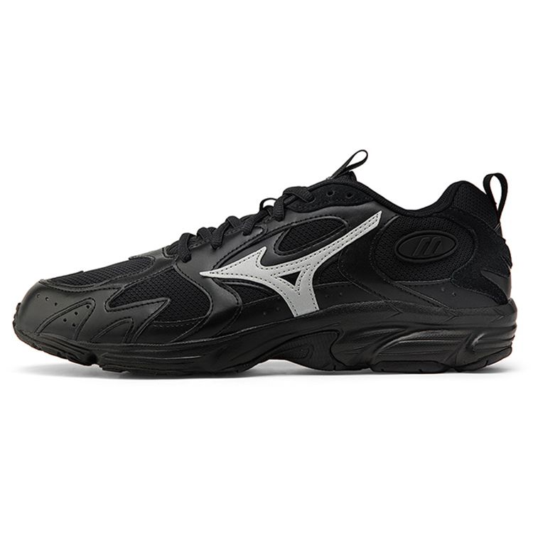 Mizuno Breathable Shock Absorbing Running Shoes Unisex Sneakers Black D1GH212903