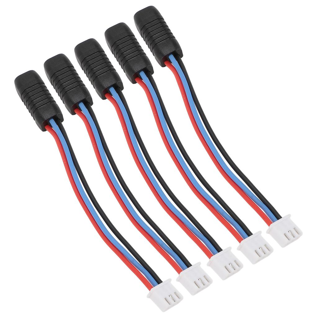 5PCS RC Crawler Battery Adapter Cable Female To Male PH2.0 3P Battery Extension Link Cable for RC