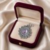Natural Ametrine Gemstone 925 Sterling Silver Handcrafted Elegant Pendant 1.55" For Women PP-25-22