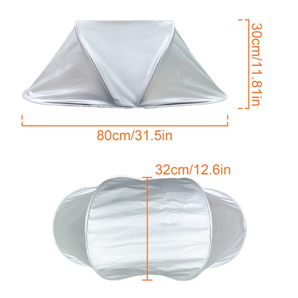 

Motorcycle Seat Sun Shade Rain Cover for Scooters Anti-Slip Foldable Protector Waterproof for Street Scooter Dirt Touring Atv