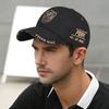 New Men's Embroidered Duck Tongue Cap Baseball Cap Sun Protection Hard Top Sun Hat Hat