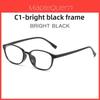 Elliptical Blue Light Blocking Glasses For Men And Women Fashion Accessories