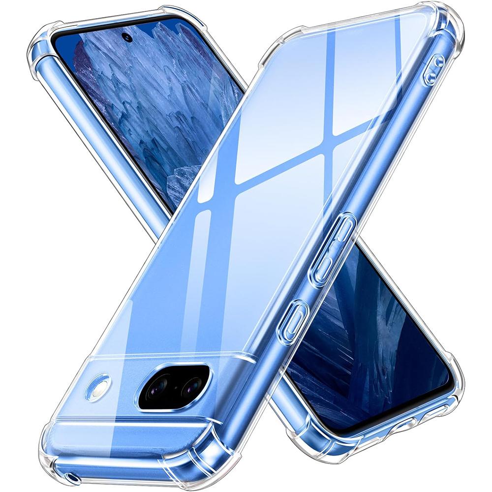 

Прозрачный противоударный чехол для телефона Google Pixel 6 6A 7 7A 8 8A 9 9A 10 Pro XL Прозрачный силиконовый TPU чехол Google Pixel 9 чистый