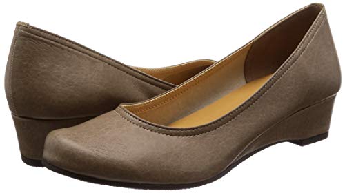 Mare Mare Daily Market Women's Plain Pumps in Classic Colors, Oak, Size 22cm, 2E